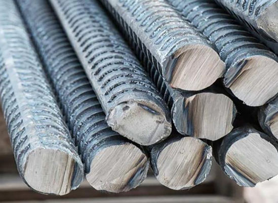 12mm ASTM A615 Cacat Batang Baja Bertulang Panas Bergulir
