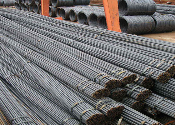 HRB400 Weldable Corrugated Deformed Steel Bar, TMT Steel Reinforcing Rods